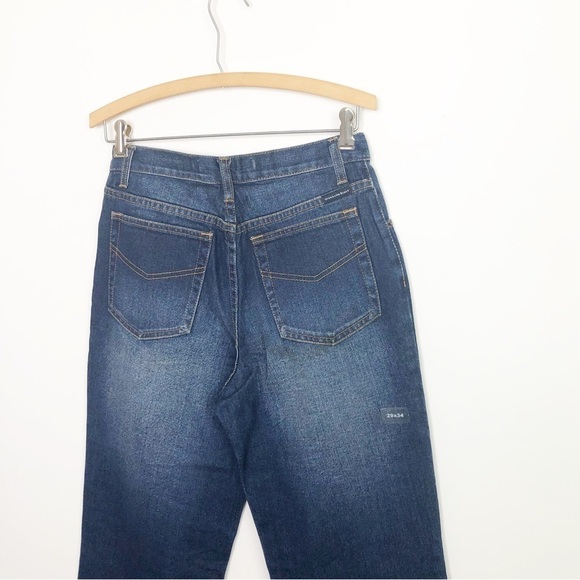 Giordano size 29 dark wash high rise boot cut jeans - Picture 3 of 13